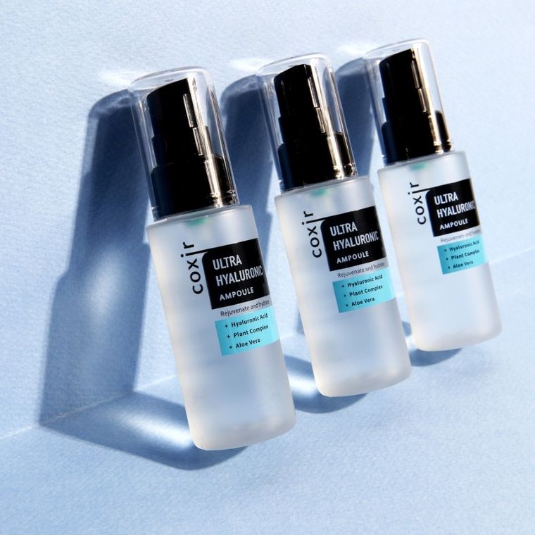 Coxir, Ultra Hyaluronic Line, intensywnie nawilżająca ampułka z kwasem hialuronowym, 50 ml