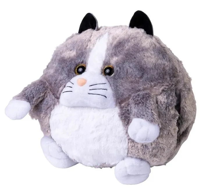 Cozy Noxxiez, kot, maskotka, poduszka i pluszowy ogrzewacz do dłoni