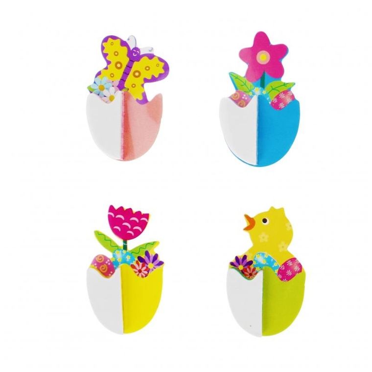 Craft With Fun, ozdobne naklejki, harmonijka, kwiaty