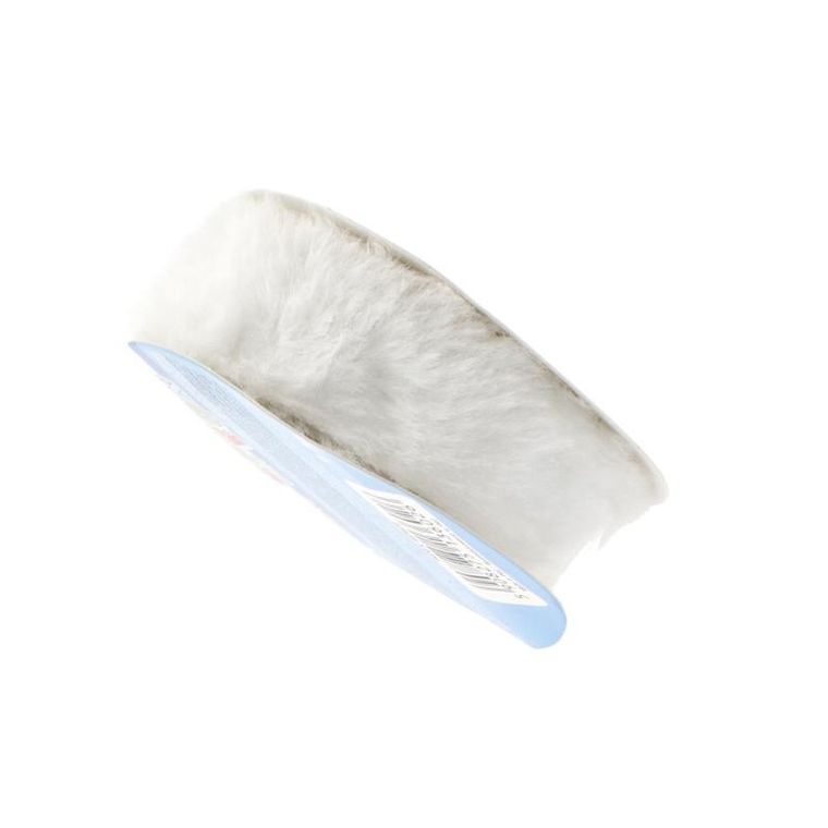 Craft With Fun, taśma dekoracyjna, sztuczne, futro 2,5 cm, 1m