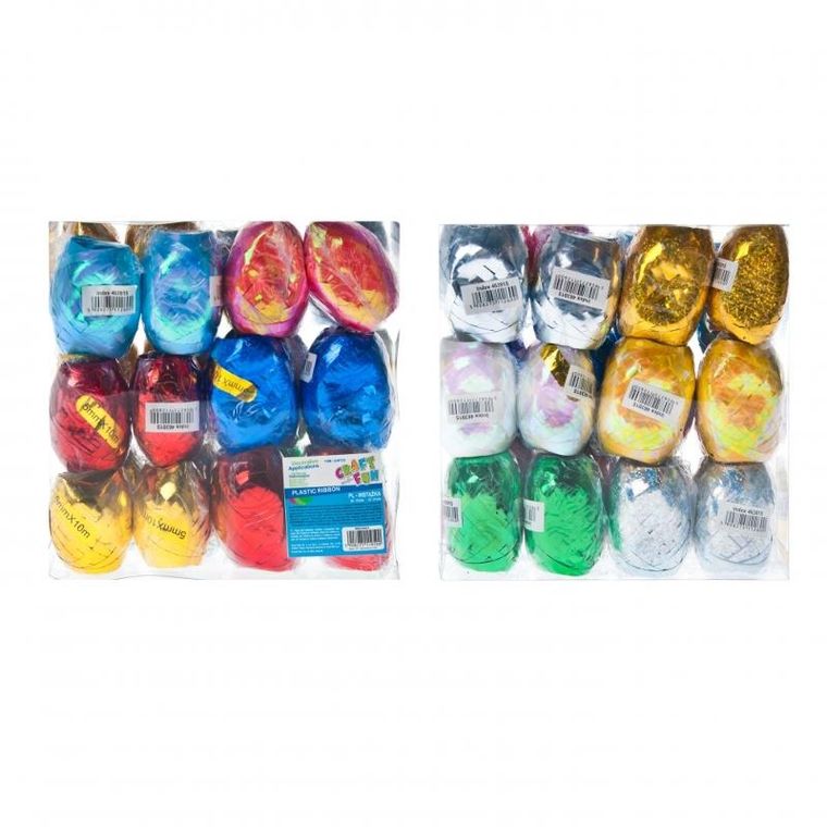 Craft With Fun, wstążka dekoracyjna, 10m, 24 szt.