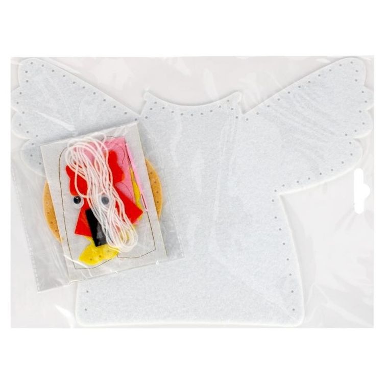 Craft With Fun, zestaw kreatywny, filc, anioł