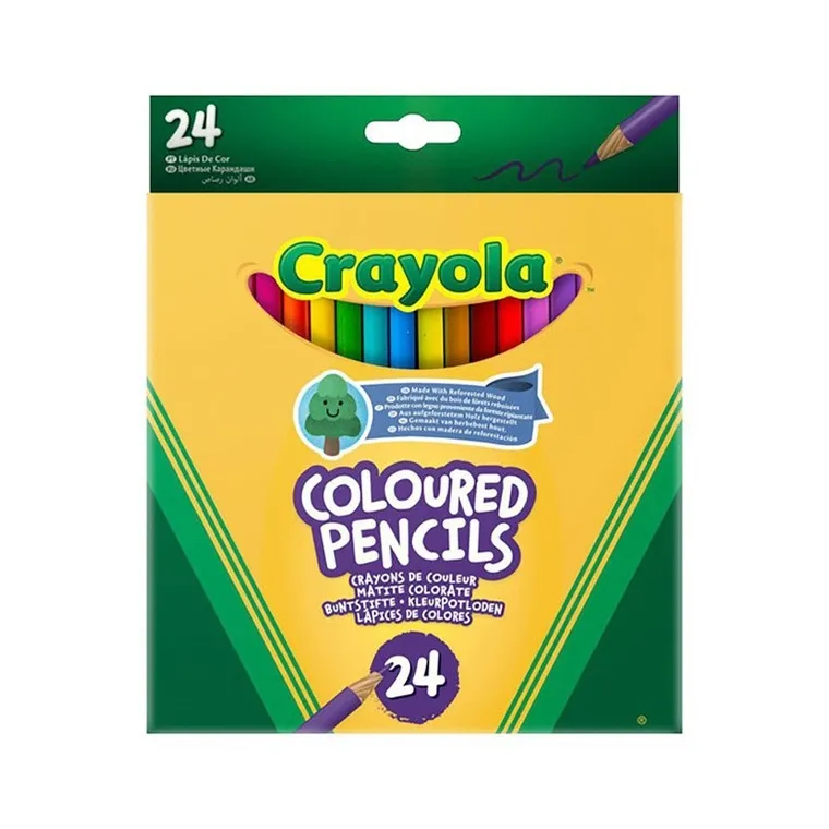 Crayola, kredki ołówkowe, 24  szt.