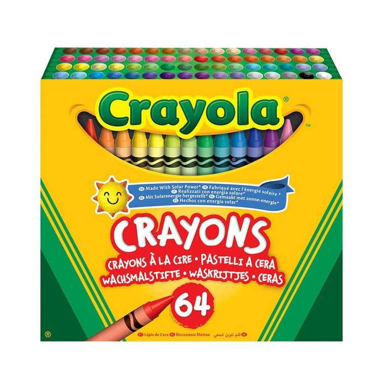 Crayola, kredki świecowe, 64 szt.