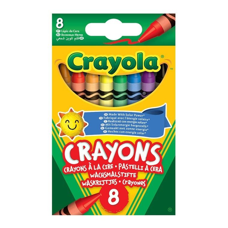 Crayola, kredki świecowe, 8 szt.