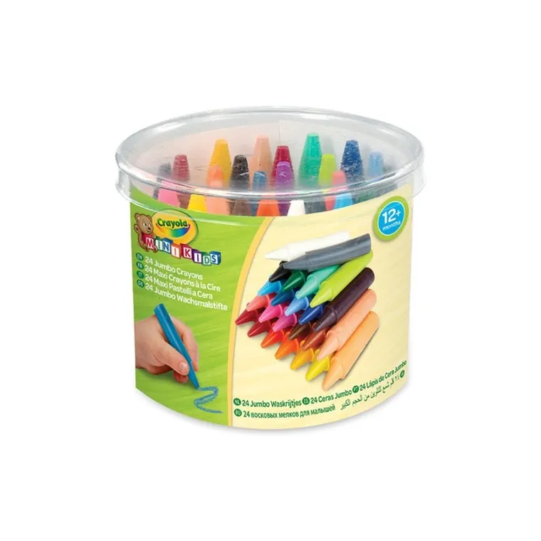 Crayola, Mini Kids, kredki świecowe, 24 szt.
