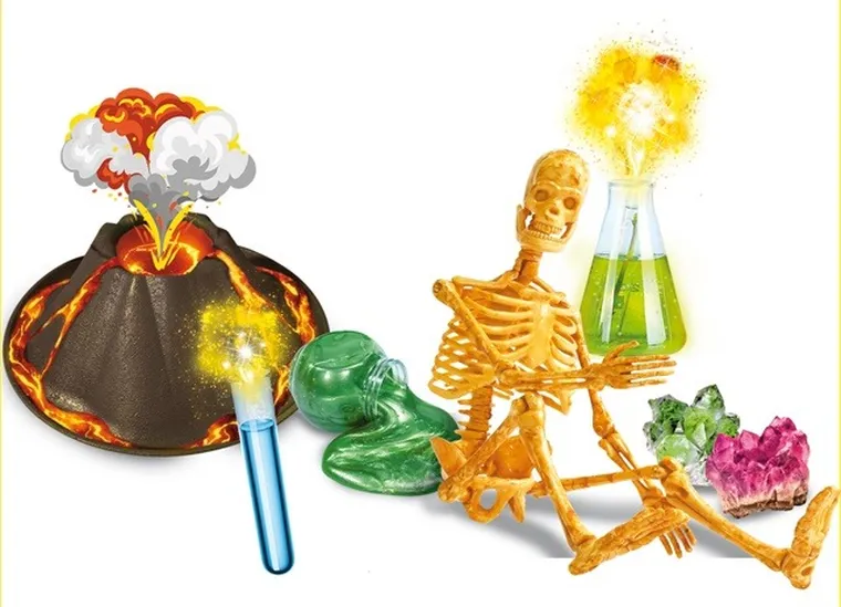 Crazy Science, Wielkie labolatorium szalonego naukowca, 7w1, zestaw kreatywny