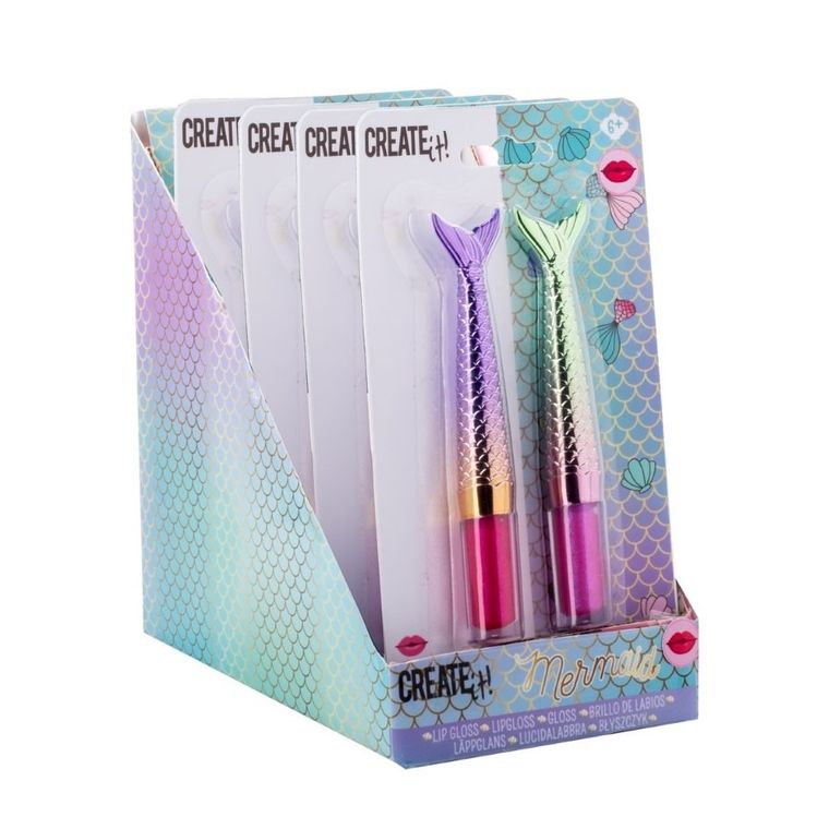 Create it! błyszczyk, Mermaid, 2 szt.