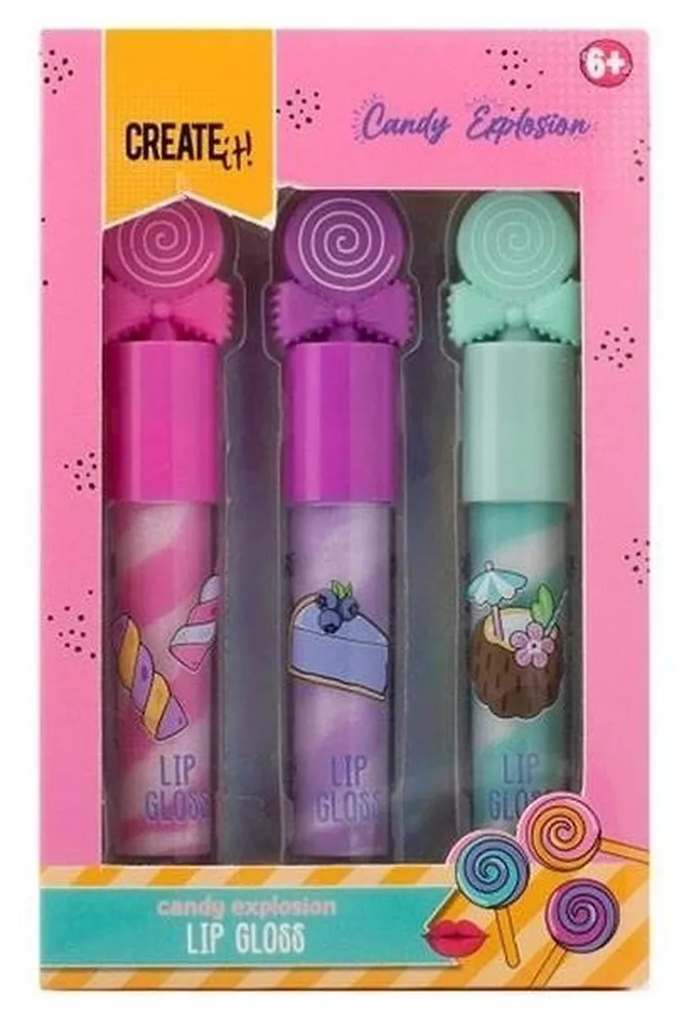 Create it! Candy, zestaw błyszczyków