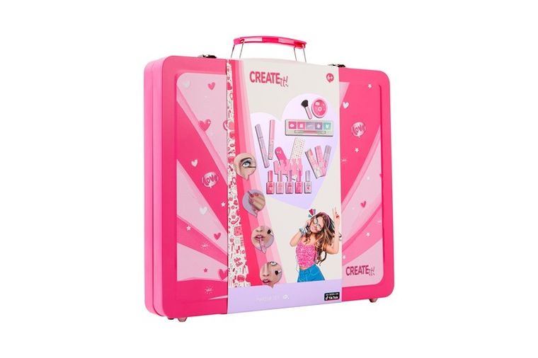 Create It! Canenco, zestaw do makijażu w metalowej walizce