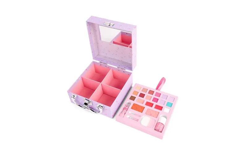 Create It! kuferek, zestaw do makijażu, fioletowy