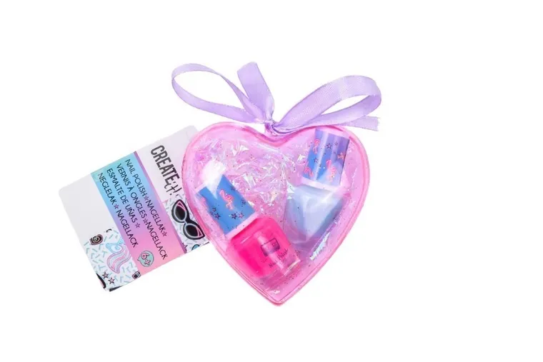 Create It! Make-up, zestaw do makijażu w serduszku