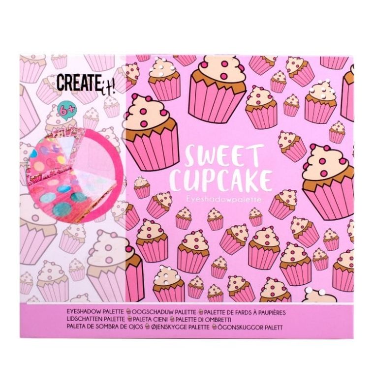 Create It! paleta cieni, pastelowe