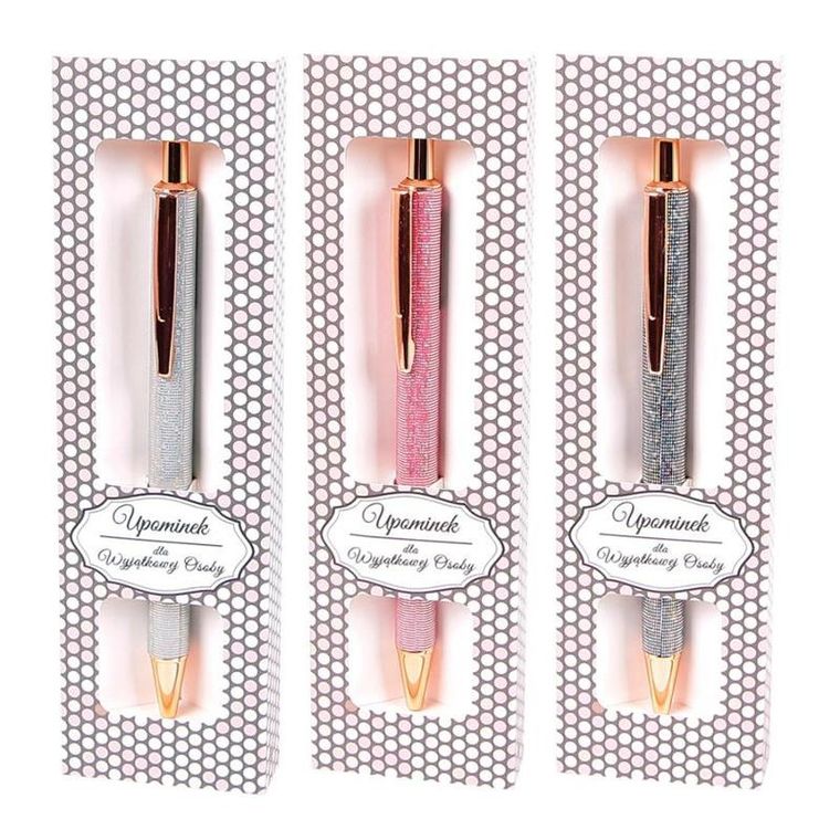 Cresco, długopis Disco Gift, box mix