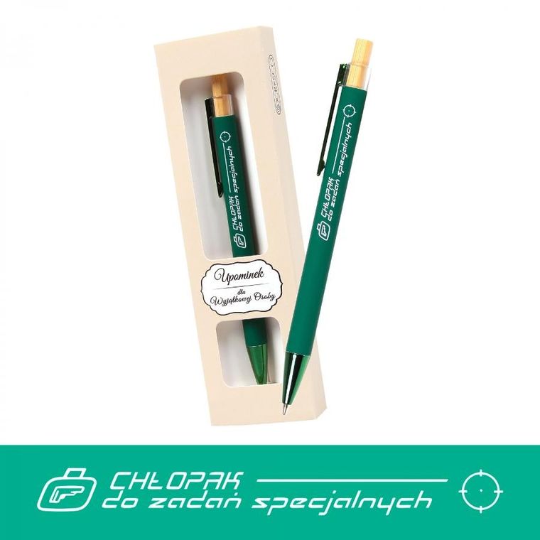 Cresco, długopis dla chłopaka, Chłopak do zadań specjalnych