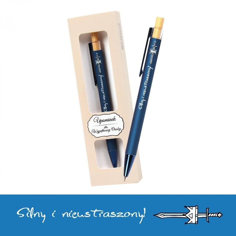 Cresco, długopis dla chłopaka, Silny i nieustraszony