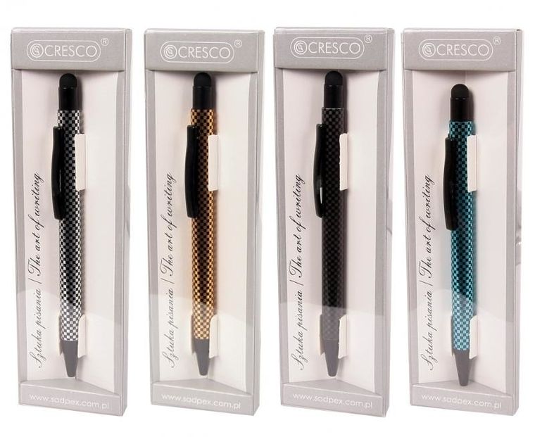 Cresco, długopis Stylis, w etui mix