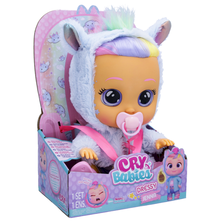 Cry Babies, Dressy Fantasy, Jenna, lalka płacząca