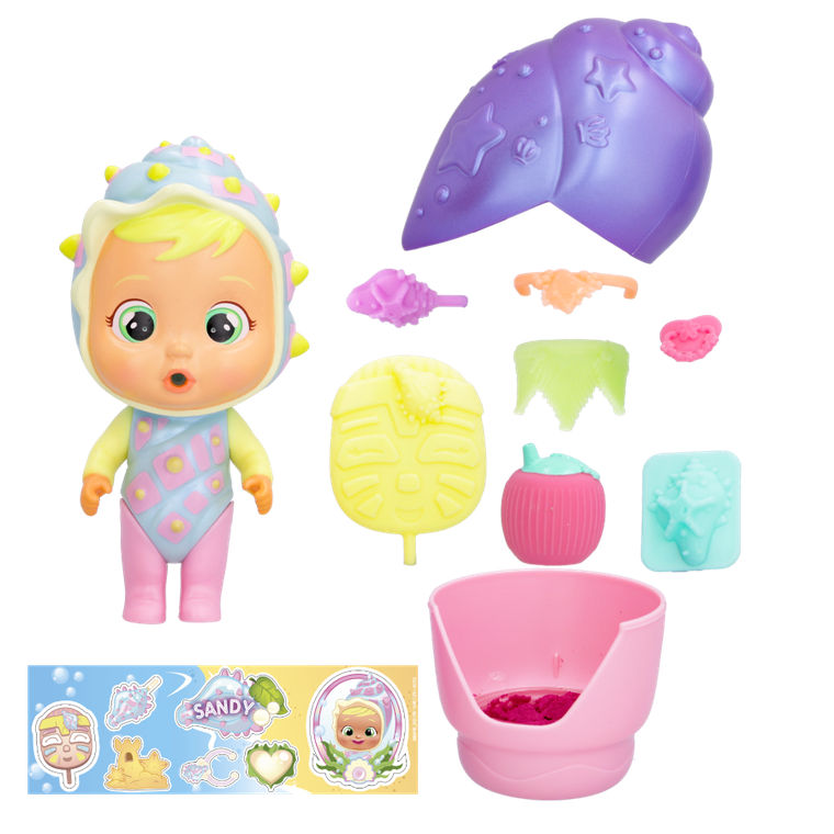 Cry Babies, Shiny Shells, Sandy, laleczka płacząca