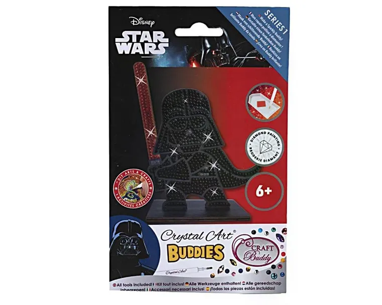 Crystal Art Buddies, diamentowa mozaika 2D, Darth Vader