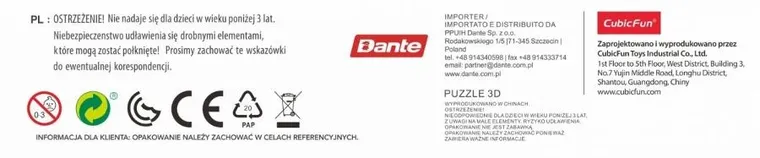 Cubic Fun, National Geographic, puzzle 3D, wyrzutnia samolotów