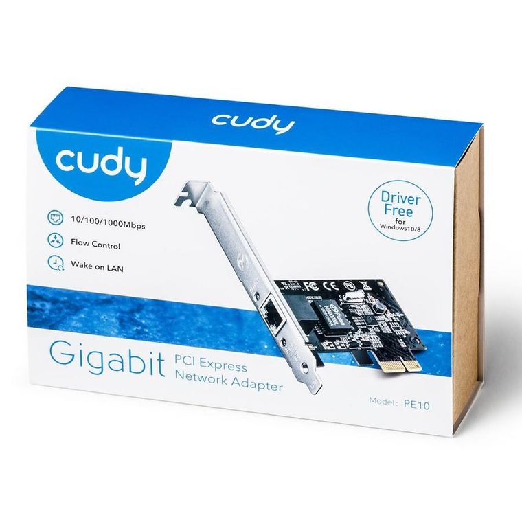 Cudy, karta sieciowa, PE10 Gigabit PCIe