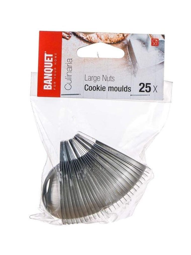 Culinaria, zestaw wykrojników Nut, 25 szt.