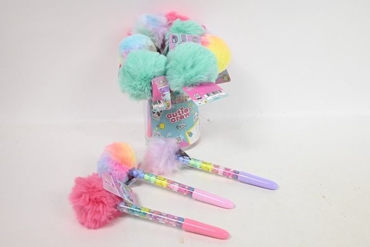 Cutie Crew, długopis z pomponem, 1 szt.