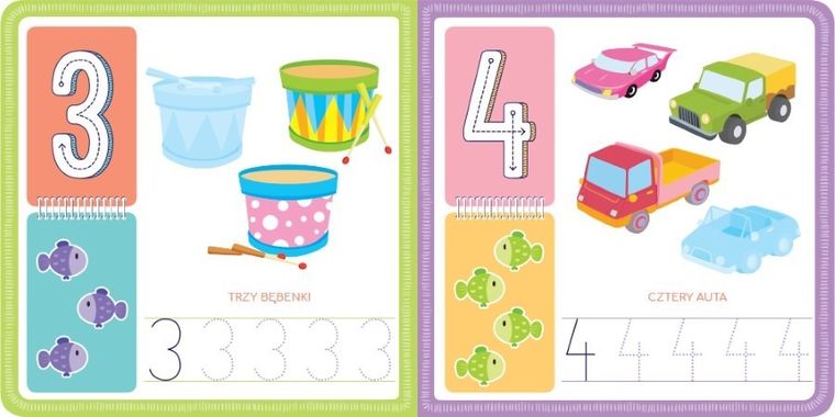 Cyferki. Poznaję, liczę i naklejam!
