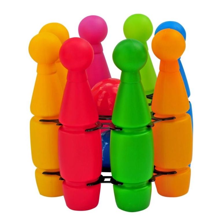 Czako, kręgle, małe, 8 szt.