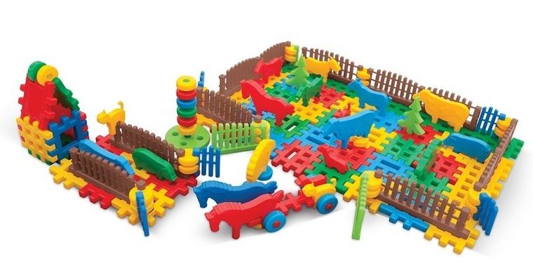 Czako, Ranczo, klocki konstrukcyjne w worku