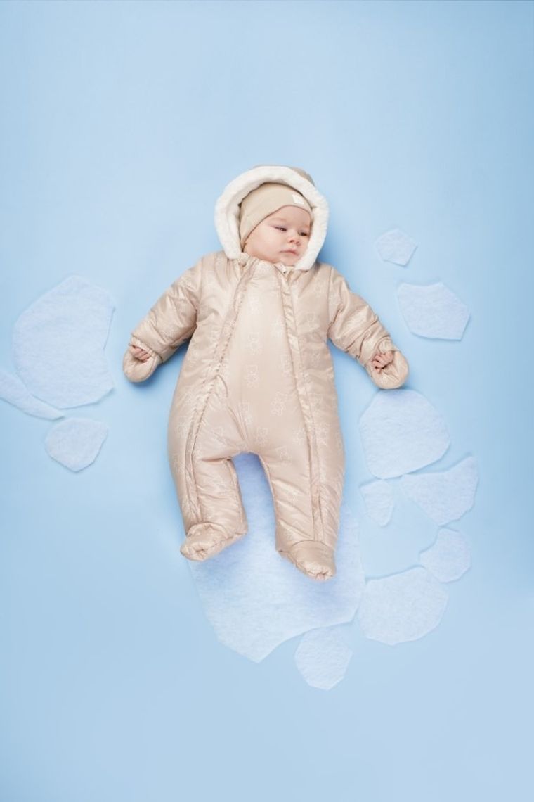 Czapka chłopięca, beżowa, Pinokio