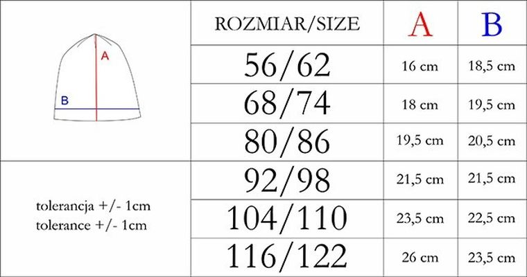 Czapka chłopięca, biała, Nicol