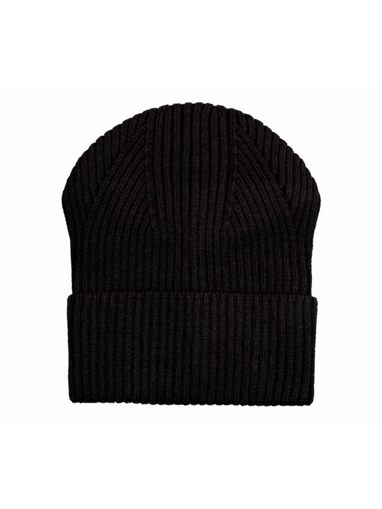 Czapka chłopięca, czarna, Ambra