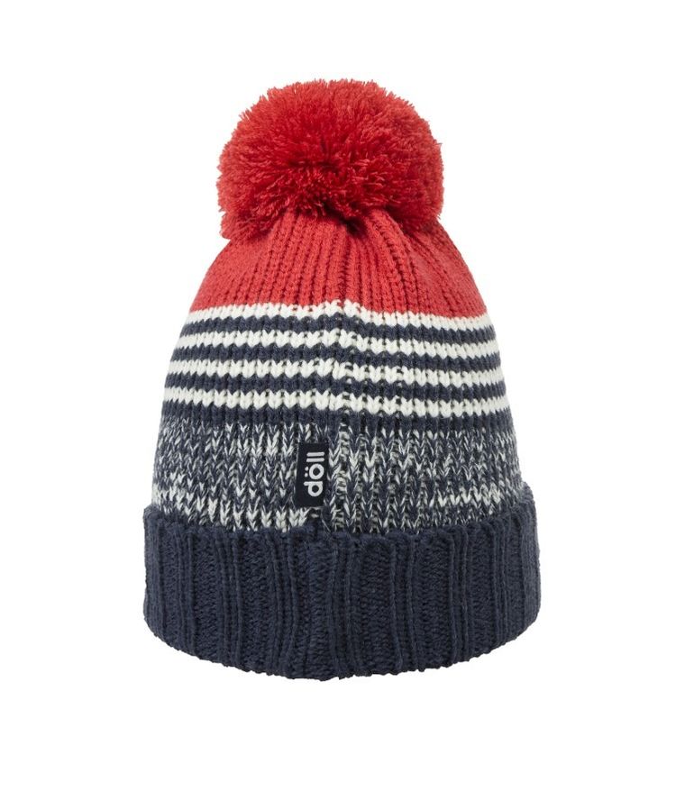 Czapka chłopięca, czerwonno-niebieska, Döll