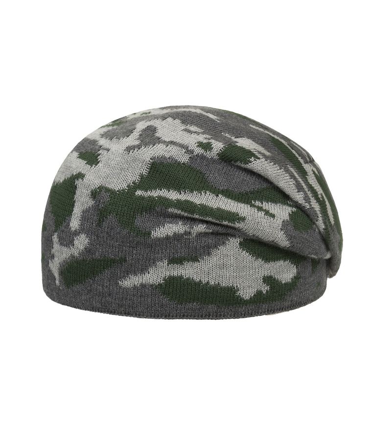 Czapka chłopięca, dwustronna, szara, moro, Döll