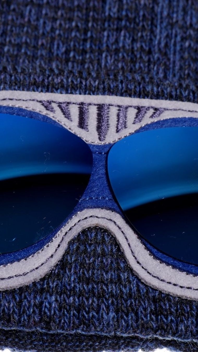 Czapka chłopięca, granatowa, Ambra