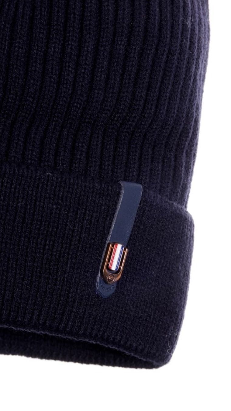 Czapka chłopięca, granatowa, Ambra