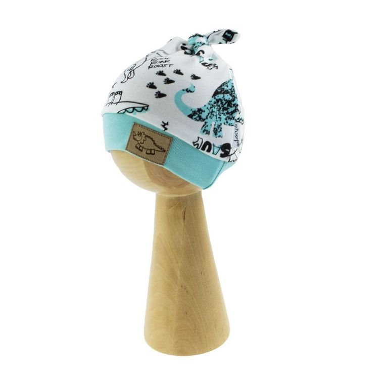 Czapka chłopięca, mix, dinozaury, Nicol