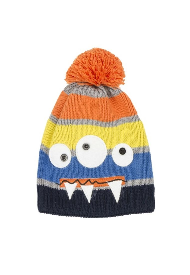 Czapka chłopięca, mix, paski, Döll