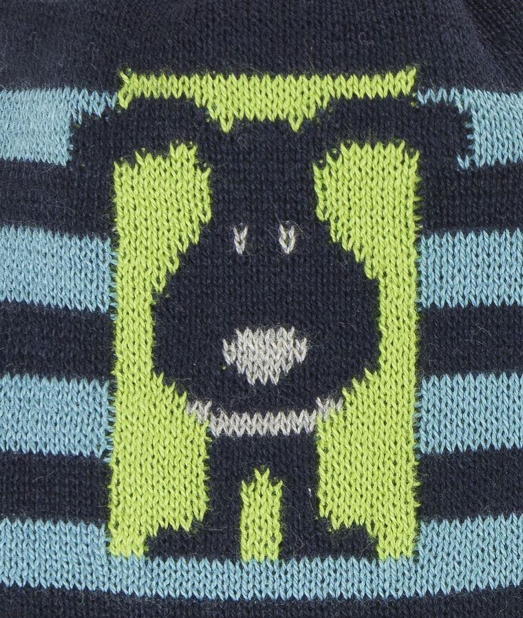 Czapka chłopięca, mix, piesek, Döll