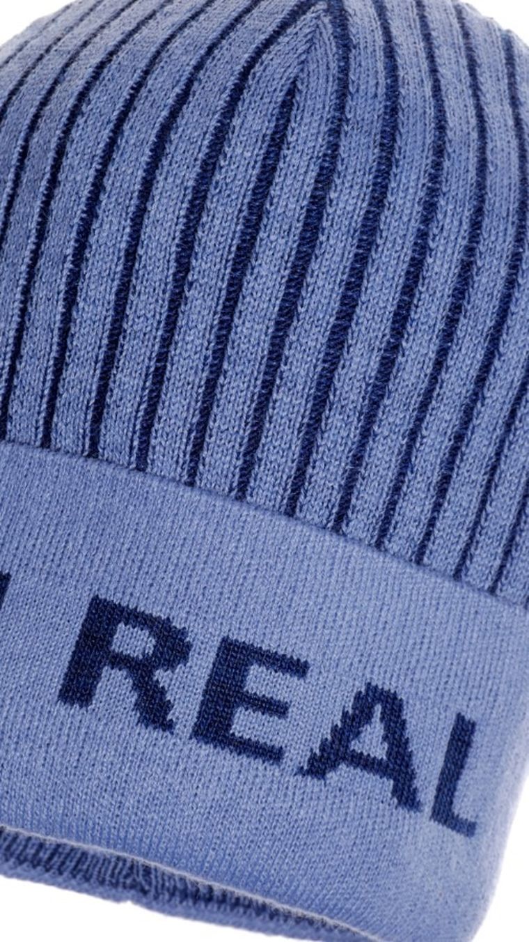 Czapka chłopięca, niebieska, Ambra