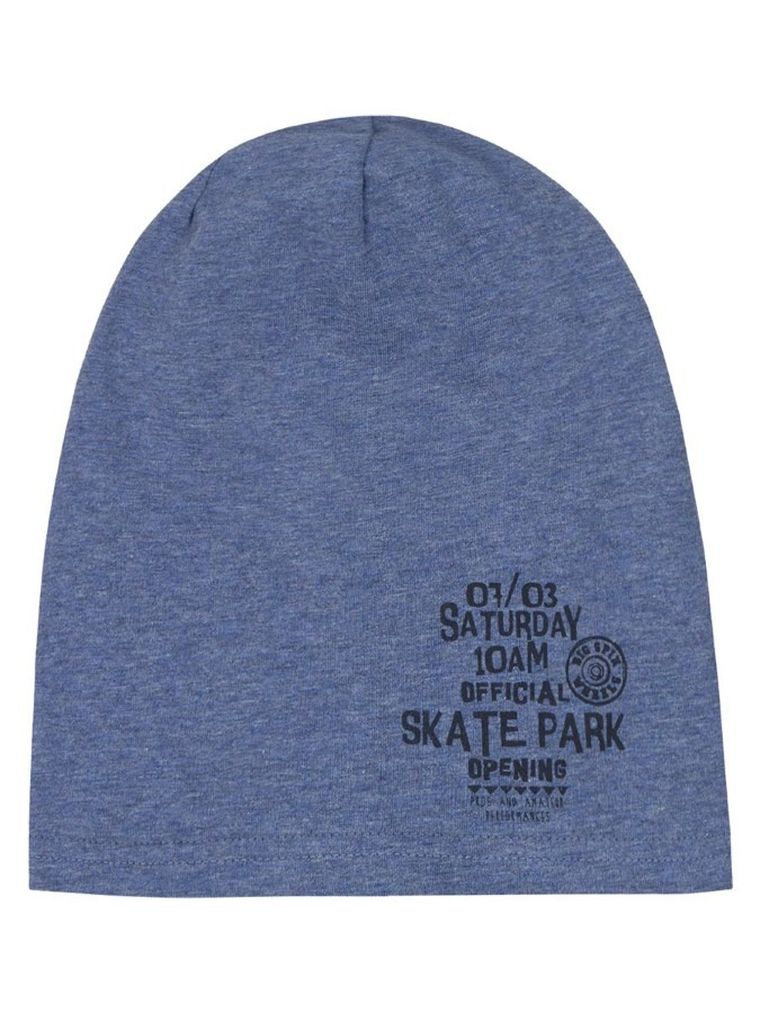 Czapka chłopięca, niebieska, niebieska, Döll