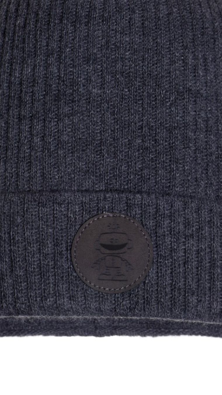 Czapka chłopięca, szara, Ambra