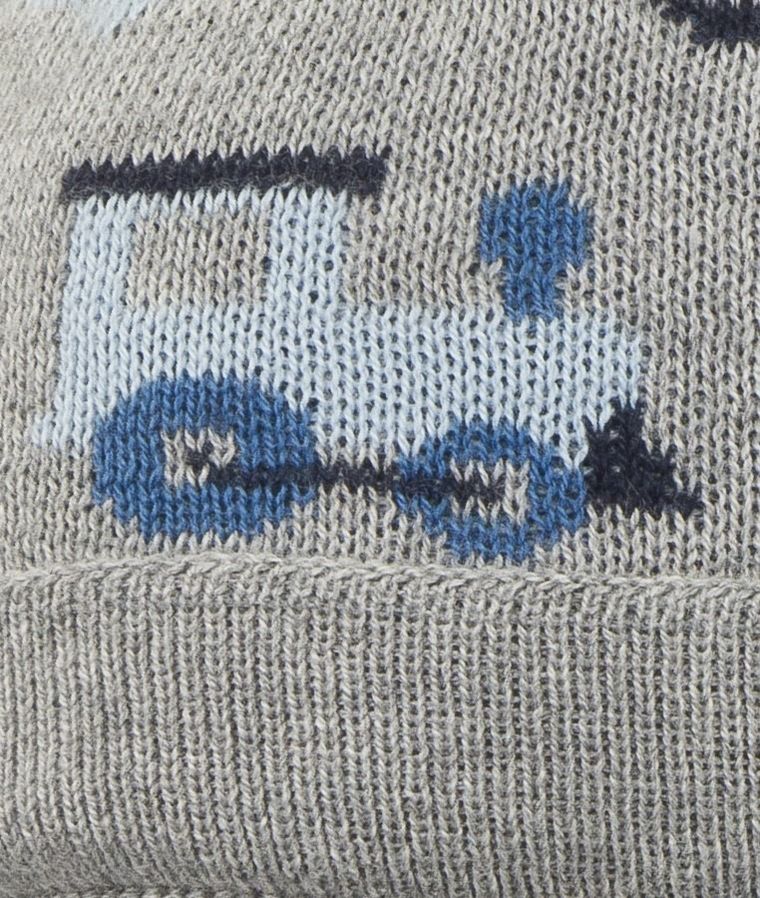 Czapka chłopięca, szara, Döll