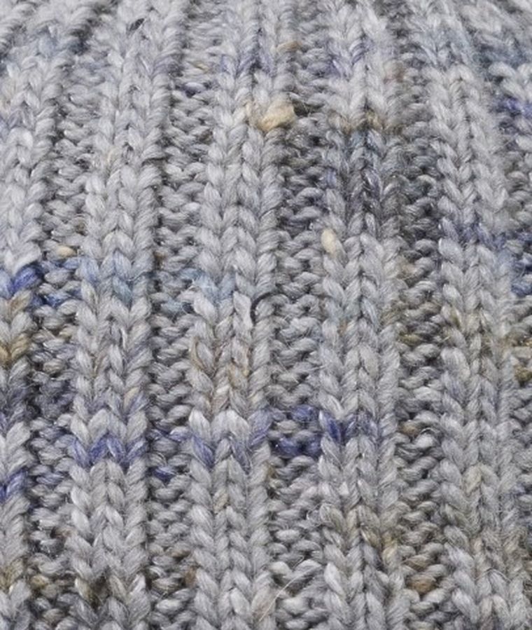 Czapka chłopięca, szara, pompon, Döll