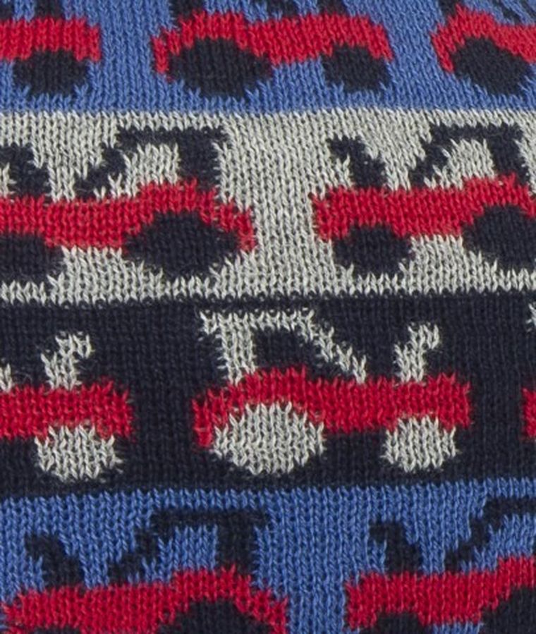 Czapka chłopięca, wiązana, mix, traktory, Döll