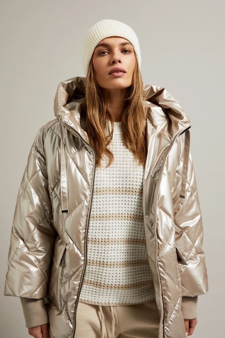 Czapka damska, biała, Moodo