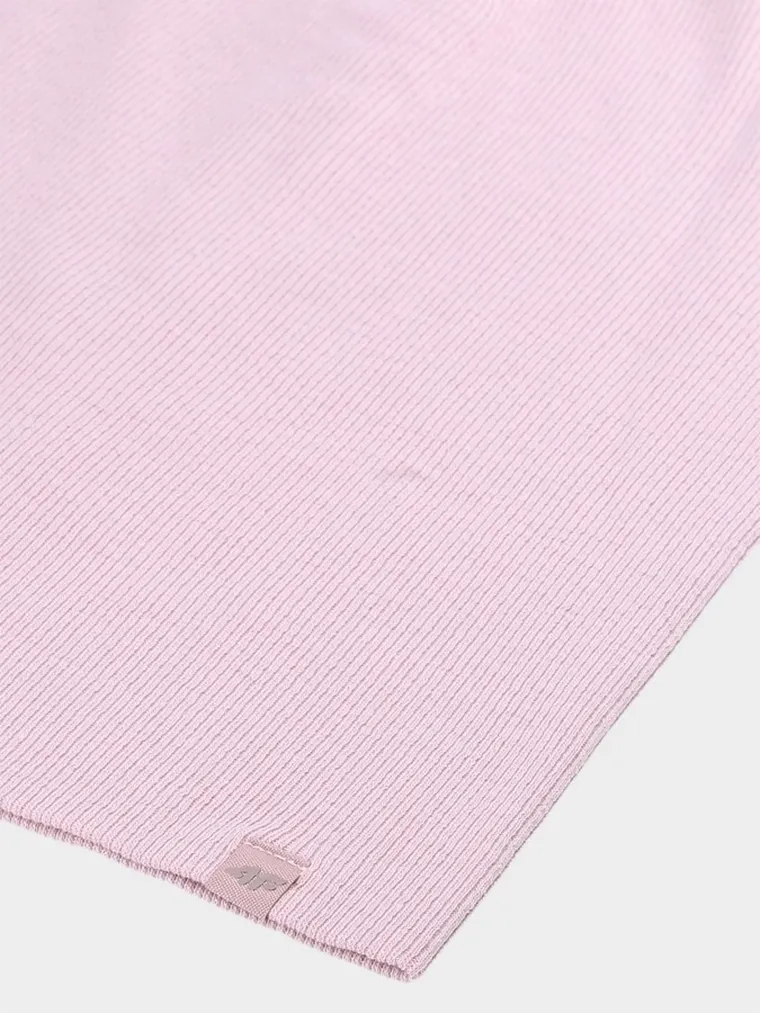 Czapka damska, różowa, 4F