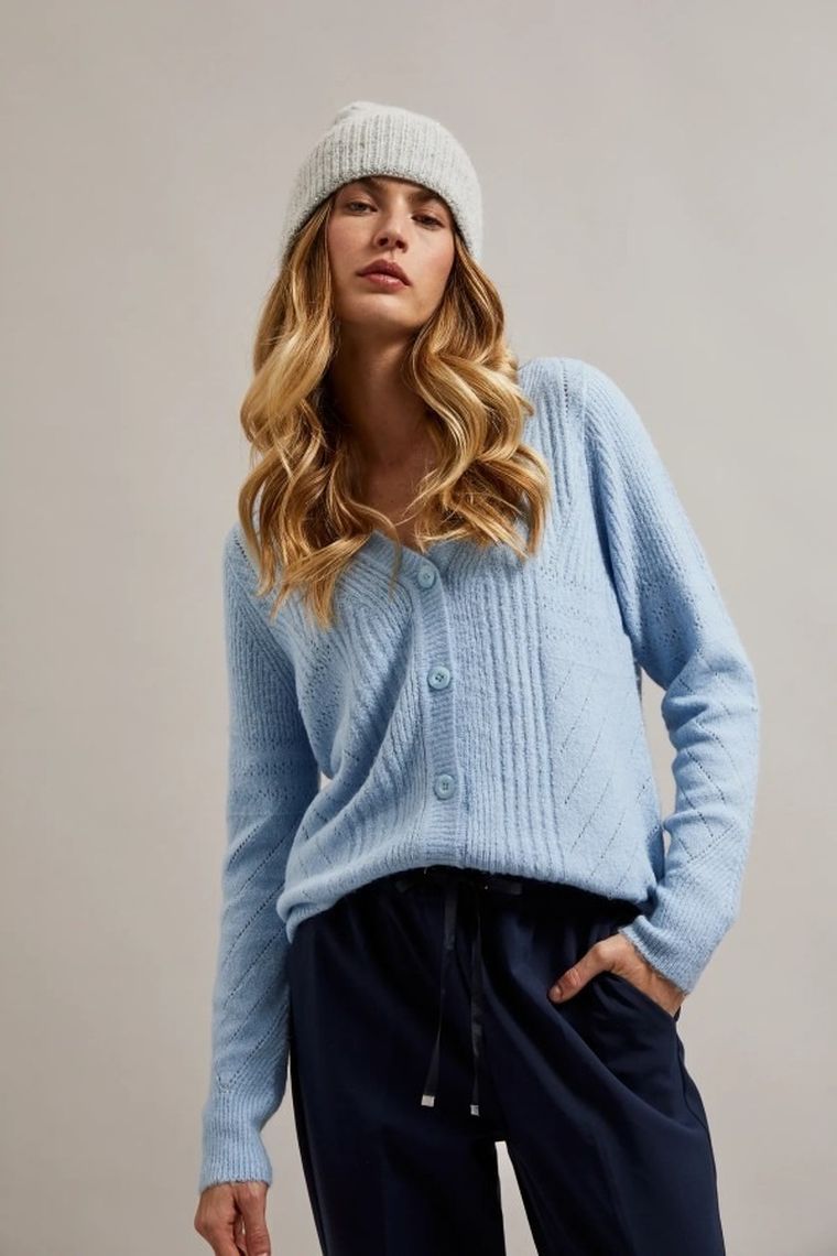 Czapka damska, szara, Moodo